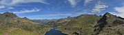 34  Vista panoramica verso i Laghi Gemelli e le sue montagne dalla  Cima di Mezzeno (2230 m)